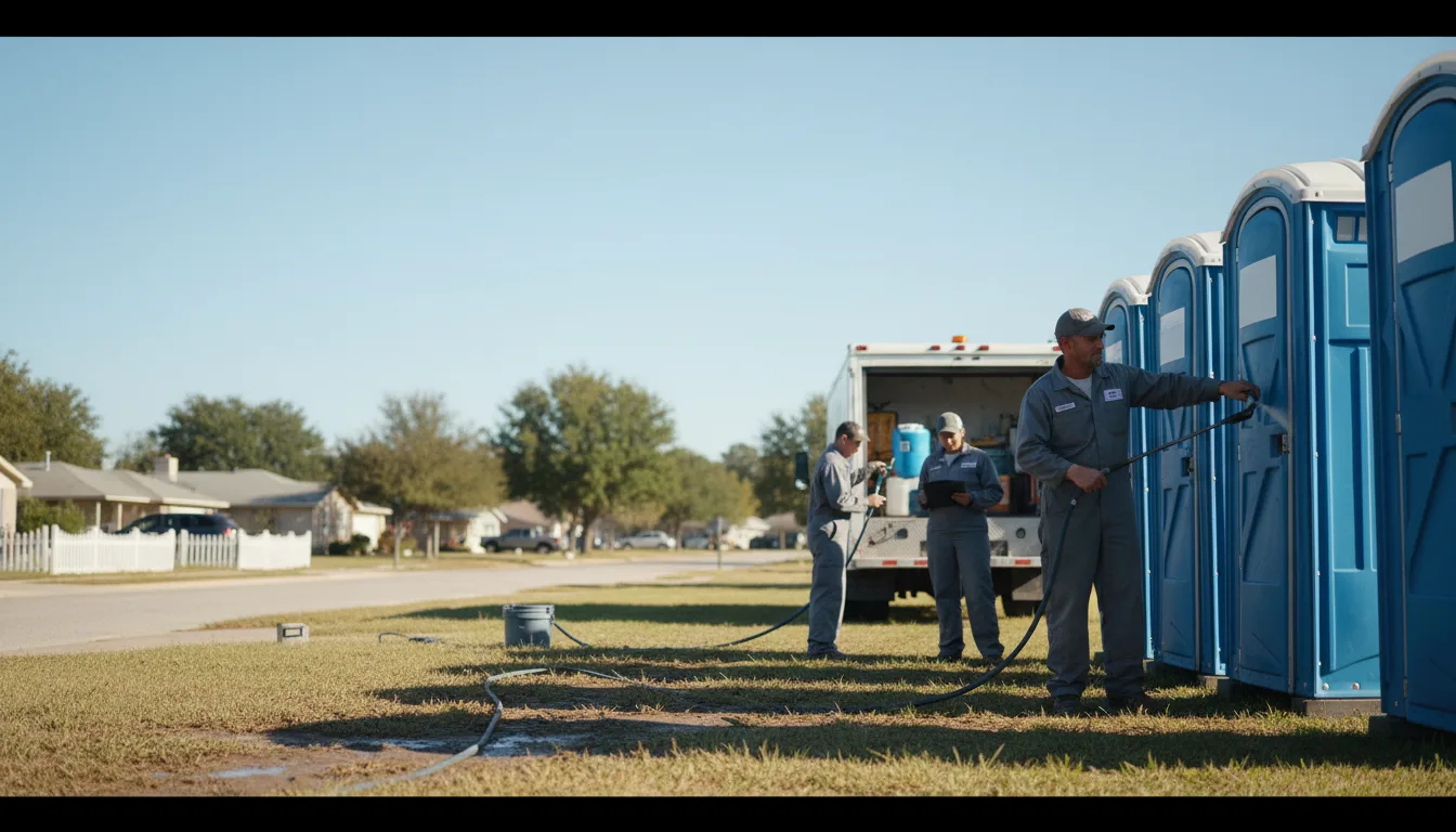 Long-Term Portable Toilet Rental in Paloma, IL near me